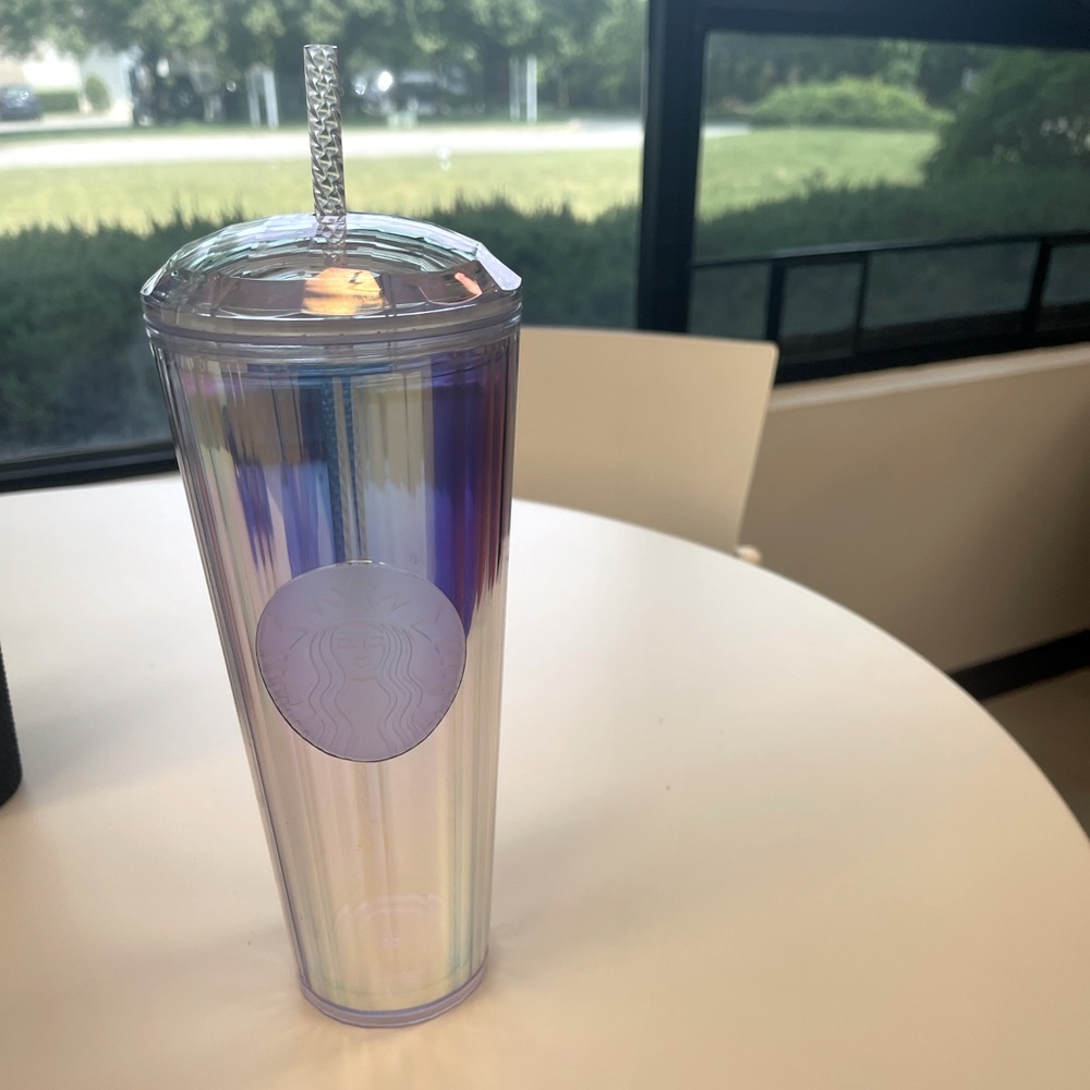 2020 Starbucks Iridescent Unicorn Dome Lid Tumbler 24oz
